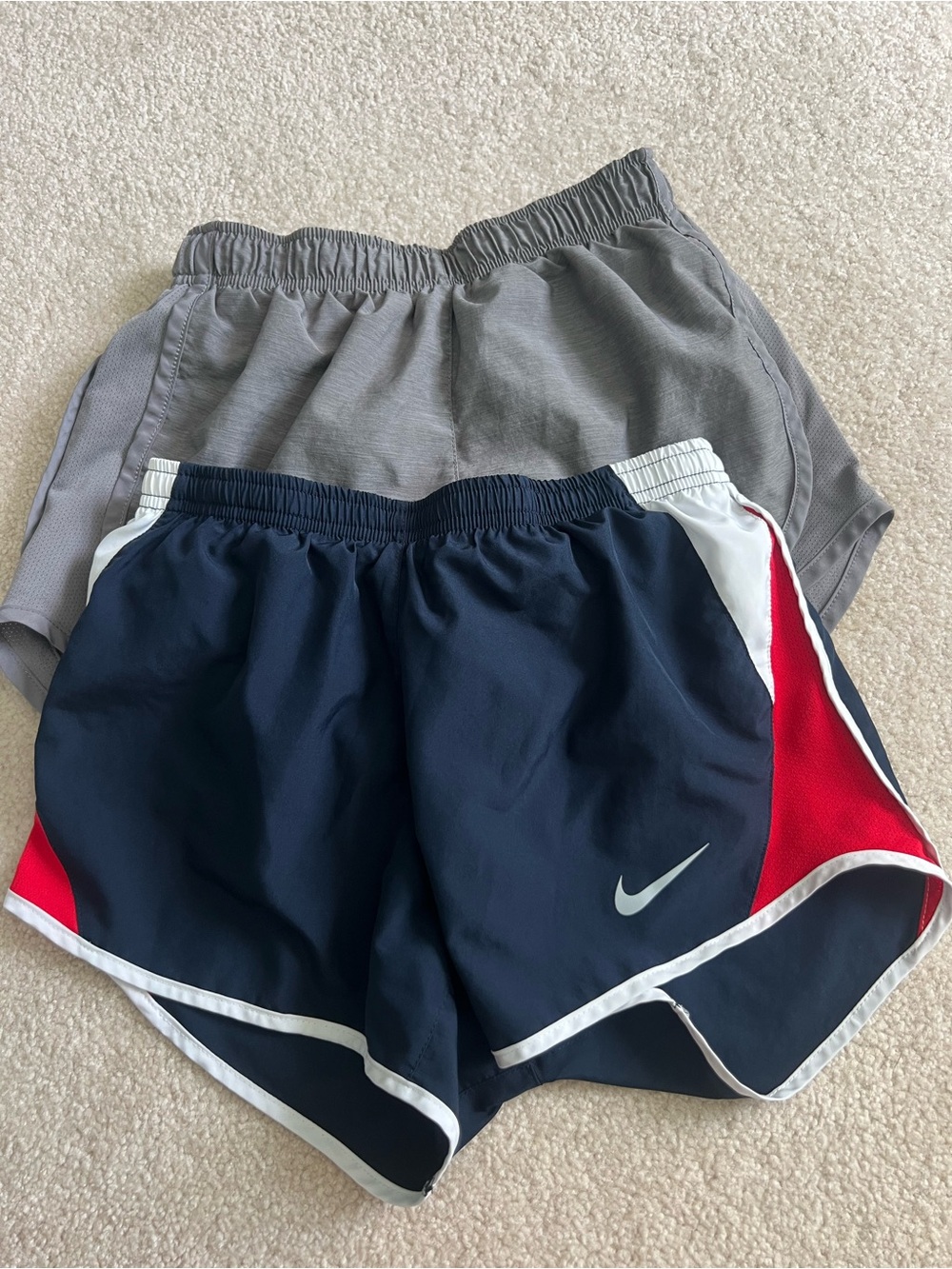 Two Pairs of Nike Women’s Athletic Shorts